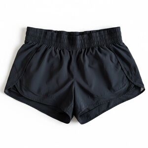 New Athleta Mesh Racer Run 4” Performance Running Shorts Trail Hike Black Small